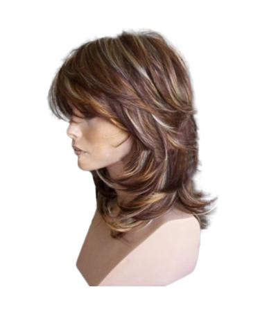 Middle part Women Women Wig Middle Long For Women Short Real Hair Power Halloween costume hair wigs short daily use S 1 piece