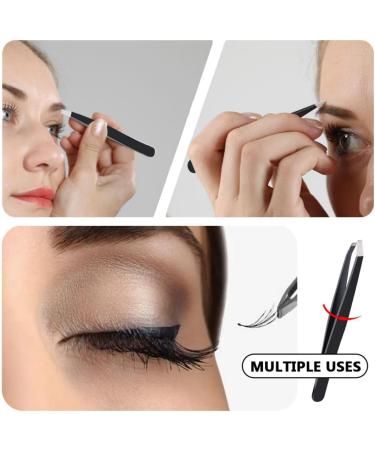 Precise Eyebrow Tweezers Set for Women and Men 3-in-1 1 Slant Tweezers + 1 Pointed Tweezers + 1 Pointed Slant Tweezers #-0810086 - Buy Online on GoSupps.com