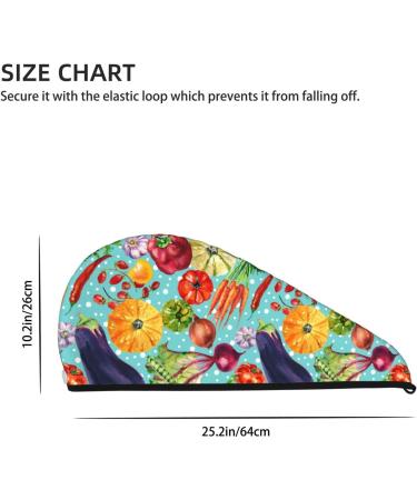 Hair Towel Wrap - Quick Drying Towel Turban with Button | Soft & Absorbent Hair Drying Solution - Buy Online on GoSupps.com