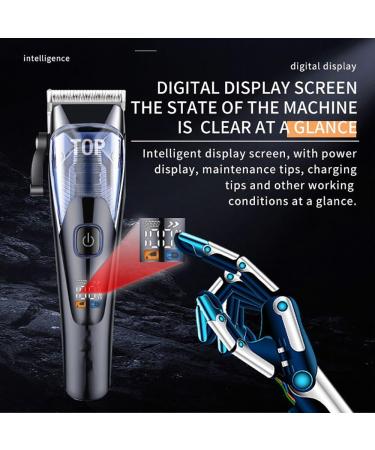 Professional USB Electric Hair Clippers for Men - Cordless Adjustable Barber Set | International Shipping - Buy Online on GoSupps.com