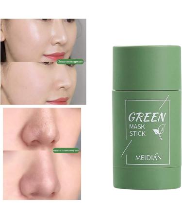 Green Tea Purifying Clay Stick Mask - Deep Cleansing Oil Control & Anti-Acne - Blackhead Remover Facial Mask for Pore Care (1 PC) - Buy Online on GoSupps.com