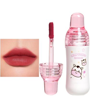 GkgWuxf MatteWearable Liquid Lipstick 35ml Portable Long Lasting Lip Gloss for Outdoor Travel Party Dancing Moisturizing Lipstick Makeup 03 - Buy Online on GoSupps.com