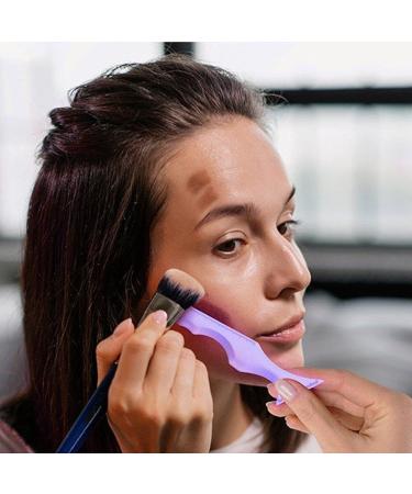 Eyeliner Stencils 3pcs/set Silicone Winged Eyeliner Tool Eyeliner Stencils Tips Eye Make-up Tool for Eyeliner Eyelash Eyebrow Face Purple - Buy Online on GoSupps.com