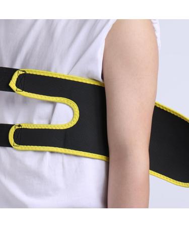 Upper Arm Sleeve Compression Bicep Brace Compression Sleeve for Pain Relief Lightweight Adjustable Wrap Yellow - Buy Online on GoSupps.com