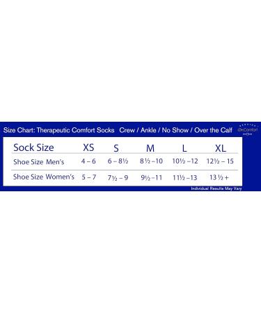 Buy Dr. Comfort Crew Diabetic Socks - White X-Large | Best International Shipping - Buy Online on GoSupps.com
