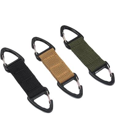 Minkissy 6pc Face Mask Ear Hook Holders | Nylon Strap Extensions & Key Holders for Comfortable Wear | Multifunctional Double-Sided Buckles - Buy Online on GoSupps.com