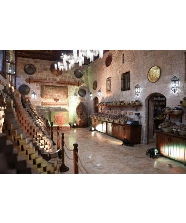 Halal Handmade Laurel & Olive Oil Soap Set - 6 Bars (900g) in Gift Box | Premium Natural Skincare - Buy Online on GoSupps.com