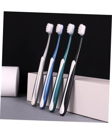 Gleavi Soft Silk Toothbrush Set for Adults - 4 Pack Classic Design Elastic PP Bristles Ideal for Pregnant Women - Gentle Oral Care & Cleaning - Buy Online on GoSupps.com