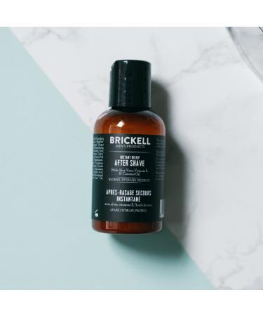 Brickell Men's Natural & Organic Instant Relief Aftershave Balm - 2oz (Pack of 1) - Buy Online on GoSupps.com