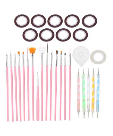Nail Art Set Dekaim Professional Nail Art Set Nail Painting Drawing Brush Pen Manicure Dotting Pen Blending Line