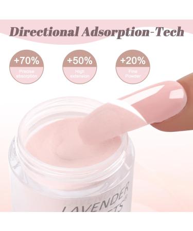 Lavender Violets 14g x 6 Colors Dip Powder Set for Nude Pink Cream Beige Nail Art - J204 - Buy Online on GoSupps.com