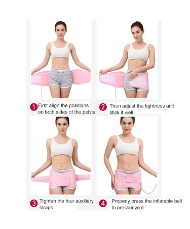 Postpartum Belly Bands | Breathable Pelvic Recovery & Hip Correction Body Shaper for Back Pain Relief - Buy Online on GoSupps.com