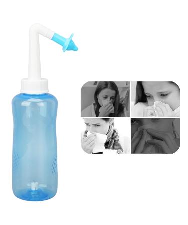 Nasal Irrigation Set 60 Angle Chloride 500ml Bottle Clear Scale, Home Use - Buy Online on GoSupps.com