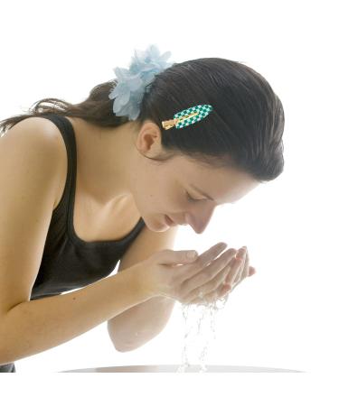 Mini Skater 9Pcs No Bend Hair Clips - Checkerboard Style for Seamless Hairpin, Curl Pin, and Makeup Application - Women's Hair Accessories - Buy Online on GoSupps.com