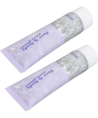 Buy Sequin Body Glitter Gel 50ml - Holographic Silver Face & Body Glitter for Festivals - International Shipping Available - Buy Online on GoSupps.com