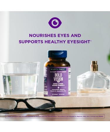 Wiley's Finest Bold Vision Proactive - 60 Softgels for Eye Health Support - Buy Online on GoSupps.com