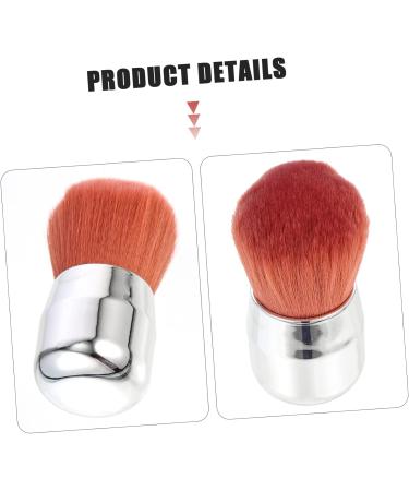 Mushroom Head Dust Brush Portable Foundation Brush Hairdressing Brush Eye Shadows Nail Brush Travel Powder Brush Travel Beauty Brush Electric Aluminum Tube Eyeliner Brush - Buy Online on GoSupps.com