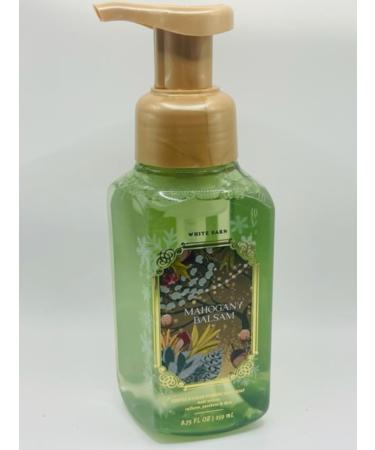 Mahogany Balsam Gentle Foaming Hand Soap 8.75 Ounce Full Size Pump Bottle