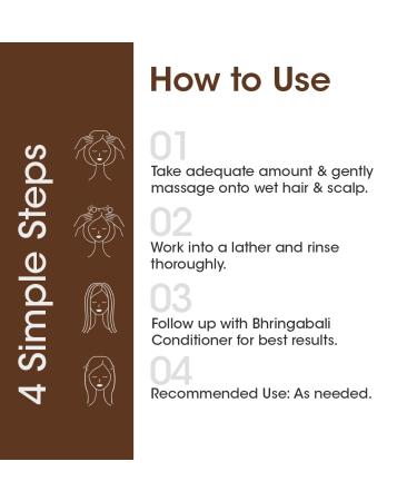 Combo of Bhringabali Hair Shampoo & Conditioner | Sulphate & Paraben Free | For All Hair Types | International Shipping Available - Buy Online on GoSupps.com