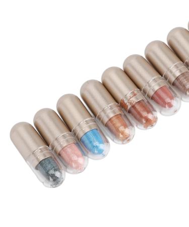 12 Colors Capsule Eyeshadow Stick Set - High Pigmentation Waterproof & Easy Application for Stunning Looks - Buy Online on GoSupps.com