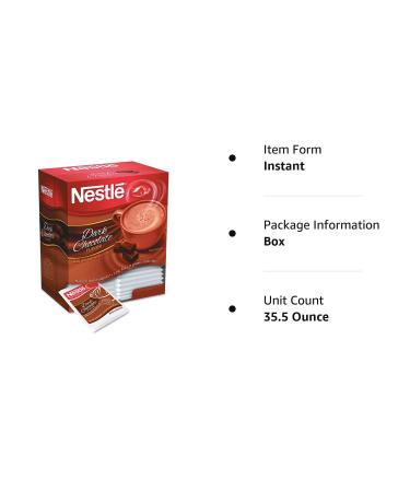 Nestle Dark Chocolate Hot Cocoa Mix - 50 Single Serve Packets - Buy Online on GoSupps.com