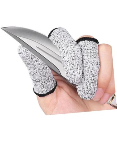 FOMIYES Anti-Cut Finger Cots - 10 Pairs Reusable Finger Protectors for Carving & Safety - Buy Online on GoSupps.com