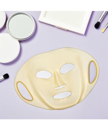 3 pi ces Masques Visage Silicone R utilisables Masque Facial Hydratant Forme Ajust e Confortable pour Soins de Peau et Feuille Couverture Dor e Pratique et Pliable - Buy Online on GoSupps.com