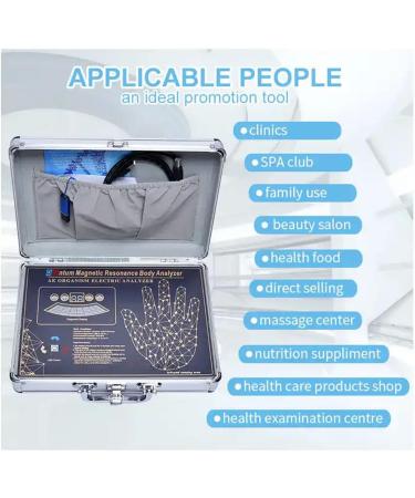 Buy BDJSN Portable Quantum Analyzer | Resonance Magnetic Health Detector | Dynamic 3D Full-Body Diagnosis Scanner | Fast & Precise Multilingual Analysis - Buy Online on GoSupps.com