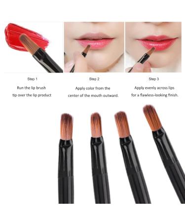 2-in-1 Mini One-Way Lip & Eyeshadow Brush Set - 100 Pieces for Flawless Makeup Application | Rose Blower Design - Buy Online on GoSupps.com