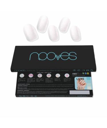 NOOVES Nooves 20 Sheets White Pearl Nail Gel