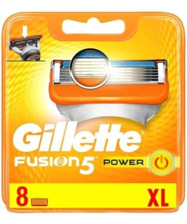 Gillette Fusion Power Razor Blade 8 Blades - Buy Online on GoSupps.com