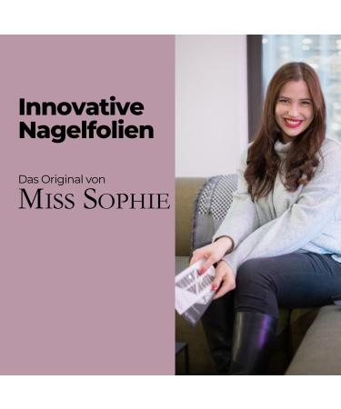Original Miss Sophie Nail Foils | Ultra-Thin Soft Touch Nail Polish Stripes for Fingers & Toes | Perfect for Natural Acrylic Gel & Shellac Nails - Buy Online on GoSupps.com