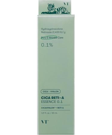 VT COSMETICS VT CICA RETI-A ESSENCE 0.1 - Essence d' quilibrage pour la peau avec r tinol Pour peaux sensibles 30 ml - Buy Online on GoSupps.com