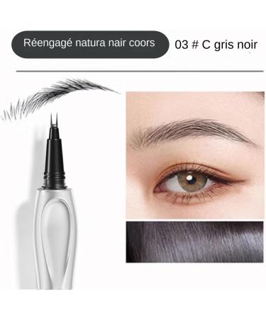  Bavokon Waterproof Eyebrow Pencil Fine Eyebrow Pencil - Eyebrow Tint Pen 2 Tips Eyebrow Pencil Waterproof Eyebrow Pencil Long Lasting Eyebrow Pen Eyebrow Pencils - Buy Online on GoSupps.com