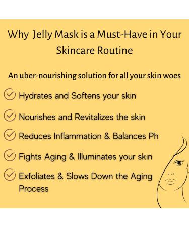 24K Gold Jelly Face Mask with Jade Roller & Spatula - Hydrating, Brightening, and Nourishing | Professional Hydrojelly Mask for Vajacial | 23 Fl Oz - Buy Online on GoSupps.com