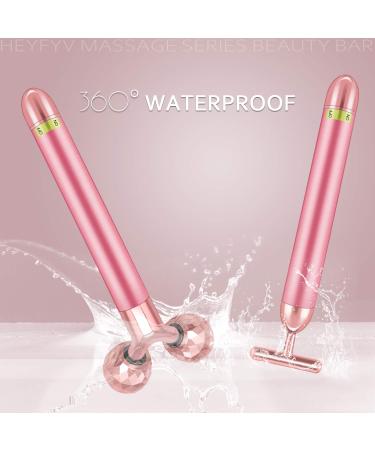 3D Face Roller Massager Kit - Electric T Shape Facial Massager Set for Skin Rejuvenation - Buy Online on GoSupps.com