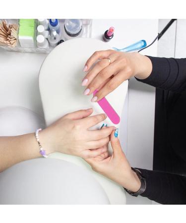 48Pcs Disposable Manicure Kit - Nail File, Wood Stick, Cotton Pad for Nail Design & Stamping Art - Buy Online on GoSupps.com