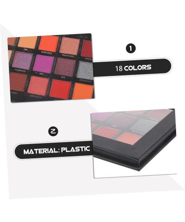 Outanaya Woman Makeup Palette 18 Makeup Combination Shadow Cosmetic Pallet Style for Black Colors Eye Random Woman - Buy Online on GoSupps.com