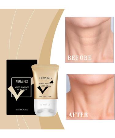 Firming Neck Cream Tighten and Lift Neck Cream with Double Roller Massage Neck Tightening Cream Anti-Aging Neck Cream for Lifting and Tightening Moisturizing and Nourishing (1) - Buy Online on GoSupps.com