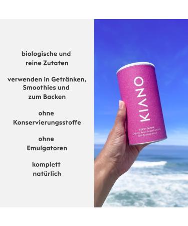 KIANO Superberries Mix | Organic Superfood Blend with Antioxidants | Rosehip Acai & Lucuma | 240g Berry Power - Buy Online on GoSupps.com
