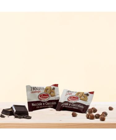  Cavanna Cavanna Chocolate and Hazelnut Doughnut Biscuits Individually Wrapped 2 Pieces 35g (Display 30 Pieces) - Made in Italy - Buy Online on GoSupps.com