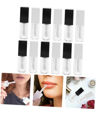 Homoyoyo 12 Pi ces Tube de Brillant L vres Vide Rechargeable pour Femmes et Filles Flacon Transparent Kit de Remplissage DIY sans Fuite - Buy Online on GoSupps.com