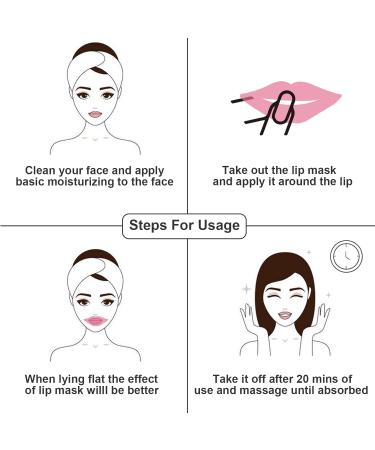 Adofect 30 Peach Collagen Lip Masks - Hydrating Gel Pads for Anti-Chap & Anti-Wrinkle Lip Care | Plump Moisturize & Restore Lips - Buy Online on GoSupps.com
