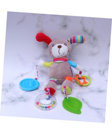 Shop Toyvian Baby Toys - Adorable Plush Crib Toys with Ring Bell for Infants - Size 1 - Buy Online on GoSupps.com