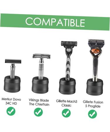 Magiclulu 2-Pack Shaver Holder for Men's Electric Razors | Organize Your Shaving Essentials - Buy Online on GoSupps.com