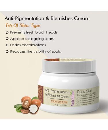 Nutriglow Anti Pigmentation & Blemishes Cream with Apricot Extracts & Oatmeal (300G) - Buy Online on GoSupps.com