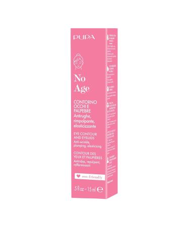 Pupa Milano No Age Contour & Eyelids Eye Cream - Firming Plumping Under Eye Cream with Cranberry Extract - Brightening 0.5 oz - Buy Online on GoSupps.com