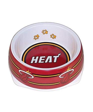 Sporty K9 NBA Miami Heat Pet Bowl, Small