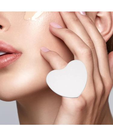 Vicasky 2 Sets Ring Palette & Makeup Spatula - Stainless Steel Heart Makeup Plate & Nail Art Tablet for Precision Drawing - Buy Online on GoSupps.com