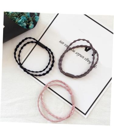 Amosfun Elastic Hair Bands Elastic Hair Ties Hair Bands Ties Hair Accessories Ponytail Holders Double Strand Hair Rope - Buy Online on GoSupps.com